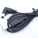 USB to DC Barrel plug (2.1 x 5.5mm) cable