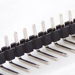 40 pin 2.54mm snappable single row right angle header