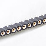 40 pin 2.54mm snappable female headers - Swiss machine pin