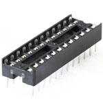 IC Socket 24 pin 7.62mm (0.3")
