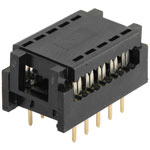 10 Pin IDC Ribbon Connector - Breadboard Friendly 10 Pin IDC Ribbon Connector - Breadboard Friendly