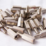Hex Spacer, Nickel Plated, Male/Female, M3, 10mm - Pack of 25