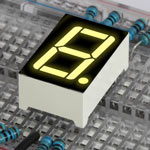 LED 7 Segment Lime Green 0.5" digit LED 7 Segment Lime Green 0.5" digit