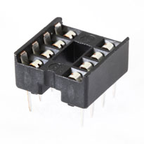 IC Socket 8 pin 7.62mm (0.3")
