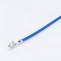 20cm lead for polarised header - Mid Blue